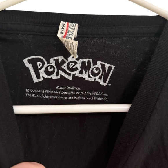 Pokémon Pikachu Symphonic Evolution Black Tee Medium - Picture 3 of 4